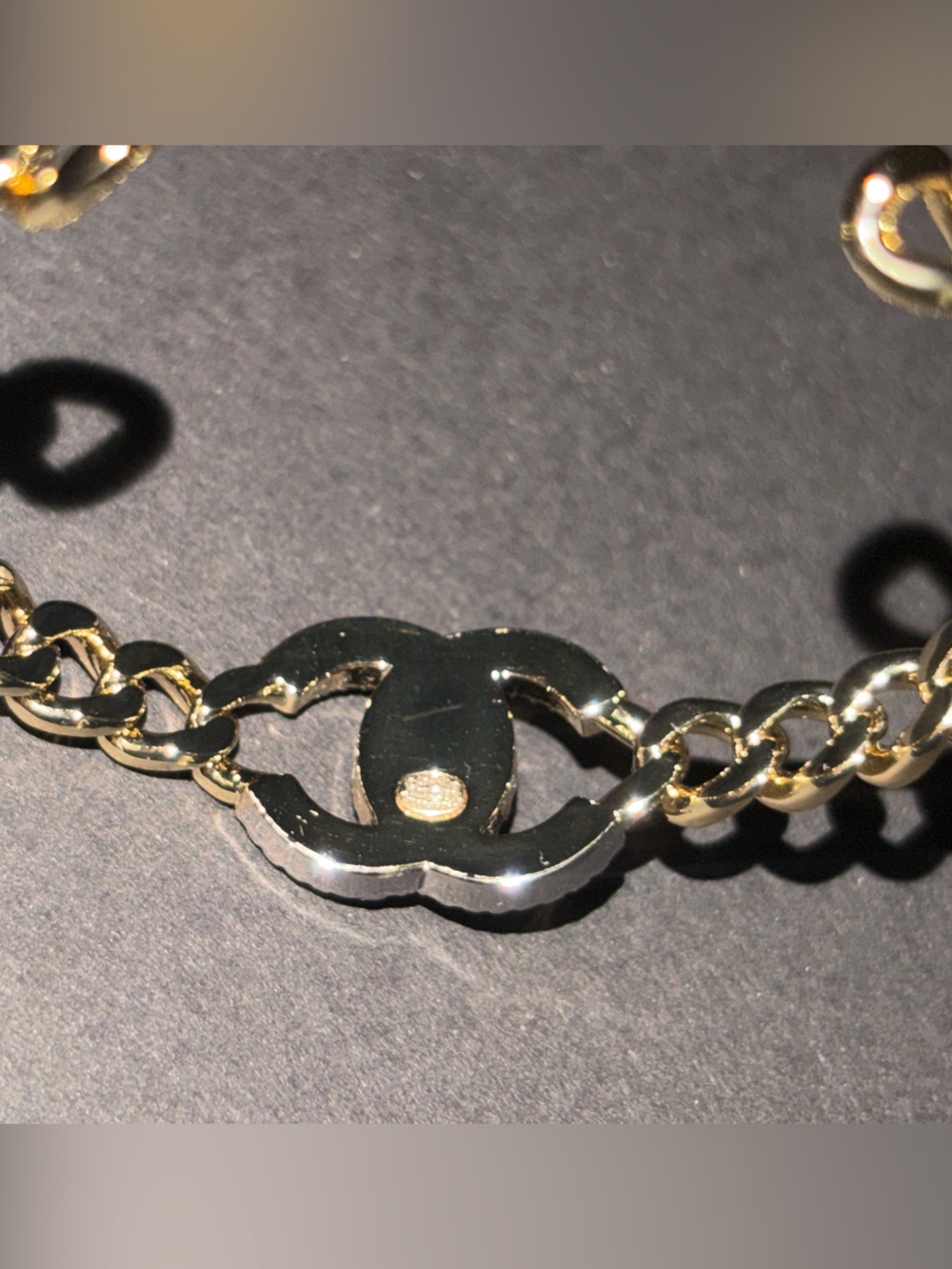 ✴️🪩⛓️  CC Open Chain Cuff🫸🏼⛓️✴️ - Picture 9 of 13